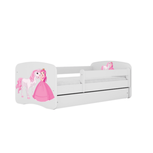 Dětská postel Babydreams princezna bílá vyobraziť