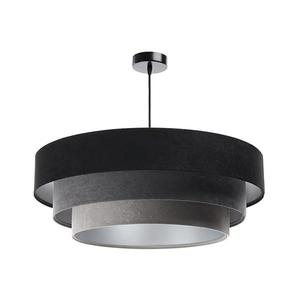 Luster na lanku TRINITI 1xE27/60W/230V čierna/šedá 050-071-60 vyobraziť