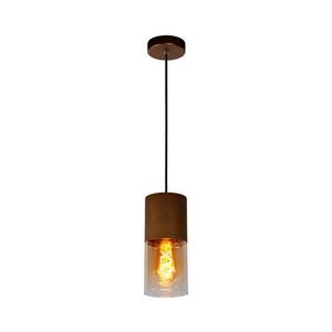 Lucide 74410/01/62 - Luster na lanku ZINO 1xE27/60W/230V hnedá 74410/01/62 vyobraziť