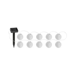 LED Solárna reťaz 10xLED/1, 2V 300mAh 3, 7m IP44 studená biela 11227 vyobraziť