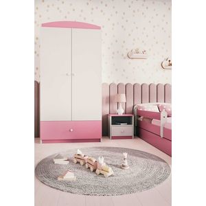 Dětská skříň Babydreams 90 cm růžová vyobraziť