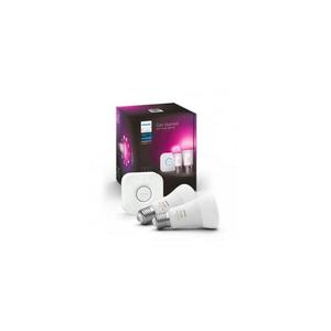 Základná sada Philips Hue WACA 2xE27/9W/230V 2000-6500K + zariadenie k prepojeniu 8719514291492 vyobraziť