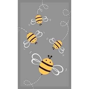 Detský bavlnený uterák KIDS 001 30x50 cm sivý vyobraziť