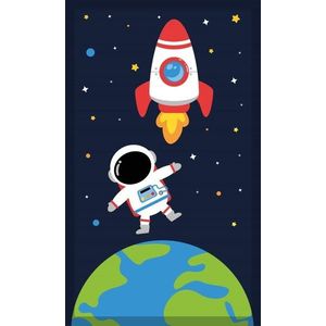 Detský bavlnený uterák KIDS 005 30x50 cm tmavomodrý vyobraziť