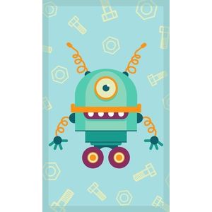 Detský bavlnený uterák KIDS 008 30x50 cm modrý vyobraziť