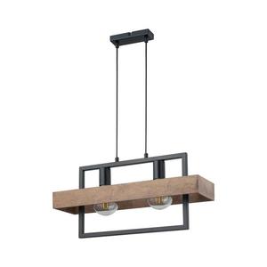 Luster na lanku ROBIN 2xE27/60W/230V drevo 32216 vyobraziť