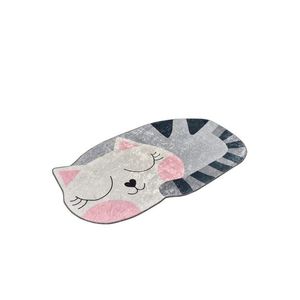Detský koberec Big Cat 60x100 cm sivý vyobraziť