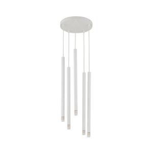 Luster na lanku STALACTITE LASER 5xG9/3W/230V biela 33229 vyobraziť