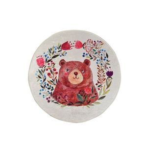 Detský okrúhly koberec Bears Garden 140 cm viacfarebný vyobraziť