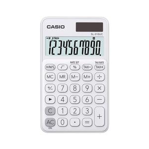 Casio - Vrecková kalkulačka 1xLR54 biela 45013245 vyobraziť