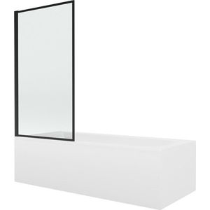 MEXEN/S - Vega obdĺžniková vaňa 150 x 70 cm s panelom + vaňová zástena 70, čierna vzor 550115070X9307017070 vyobraziť