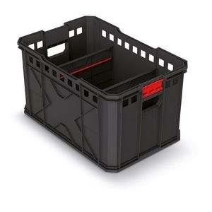 Dílenský box XEBLOCCK PRO 53, 6 x 35, 4 x 30 cm černo-červený vyobraziť