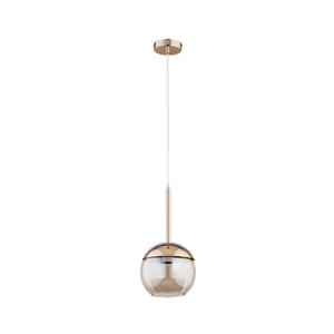 Luster na lanku VOLDA 1xE27/60W/230V mosadz 60824 vyobraziť