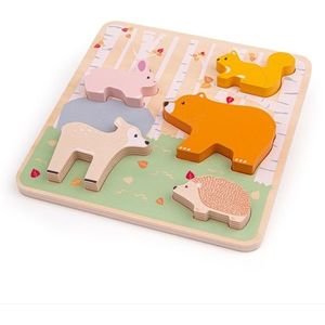 Drevené puzzle ANIMALS vyobraziť