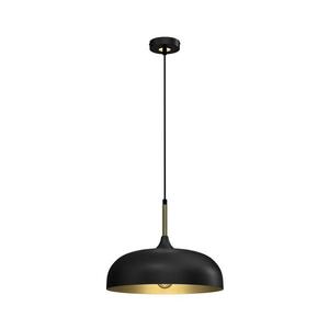 Luster na lanku LINCOLN 1xE27/60W/230V pr. 35 cm čierna MLP8030 vyobraziť