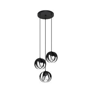 SL.1088 - Luster na lanku TULOS 3xE27/60W/230V čierna SL.1088 vyobraziť