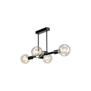 Luster na tyči ASTRID 4xE27/60W/230V čierna LM 4.146 vyobraziť
