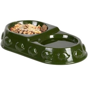 Dvojitá miska pre ježka SPIKYBOWL zelená vyobraziť