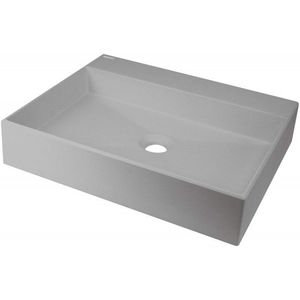 DEANTE - Correo metallic grey Granit umývadlo na dosku - 500x400 mm CQR_SU5S vyobraziť