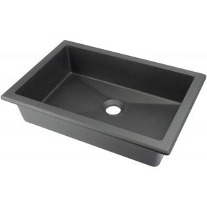 DEANTE - Correo anthracite metallic Granit umývadlo - 500x400 mm CQR_TU5U vyobraziť