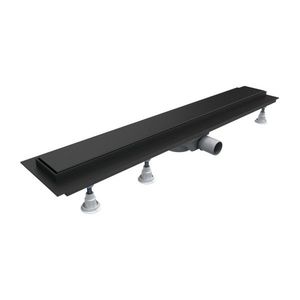 OMNIRES - LOWFIX lineárny sprchový odtok s pevnou mriežkou, 90 cm čierna /BLH/ LOWFIX90GBL vyobraziť