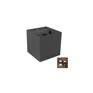 LED Vonkajšie nástenné svietidlo 2xLED/3W/230V IP54 antracit KIRA GREY vyobraziť