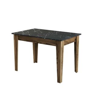 Jedálenský stôl Kiev Black and Walnut vyobraziť
