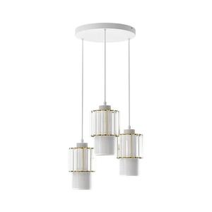 Luster na lanku 3xE27/60W/230V biela vyobraziť