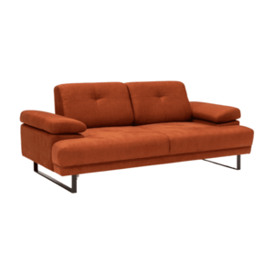 Dvojmiestna pohovka Mustang 199 cm oranžová vyobraziť