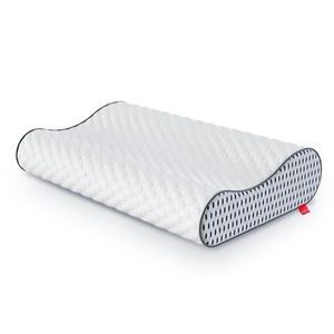 Ergonomický vankúš COMO LUX POINT SPACE 50x33 cm biely vyobraziť