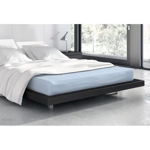 Froté prestieradlo s gumou Vanille 180x200 cm modré vyobraziť