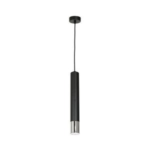 Luster na lanku NEST 1xGU10/8W/230V čierna/lesklý chróm 1056 vyobraziť