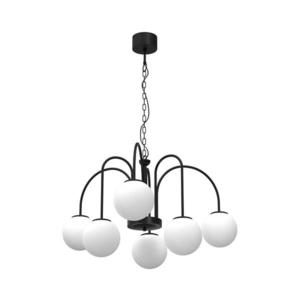 Luster na reťazi CAMBRIDGE 6xE14/60W/230V čierna 3195 vyobraziť