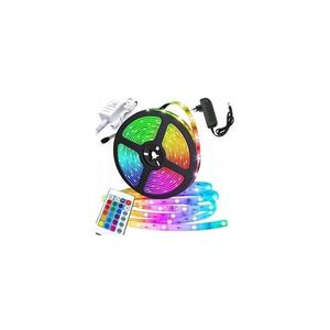 LED RGB Stmievateľný pásik 5m LED/12W/12/230V IP44 + diaľkové ovládanie K015 vyobraziť