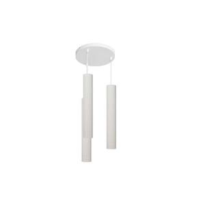 LED Luster na lanku TUBA 3xGU10/4, 8W/230V biela W-KD 1111/3 WT vyobraziť