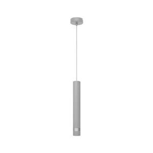 LED Luster na lanku TUBA 1xGU10/4, 8W/230V šedá/lesklý chróm W-KM 1111/1 GR+CH+GR vyobraziť