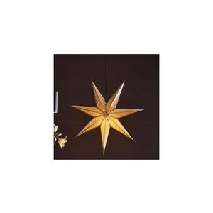 Markslöjd 705790 - Vianočná dekorácia GLITTER 1xE14/25W/230V pr. 75 cm zlatá 705790.00 vyobraziť