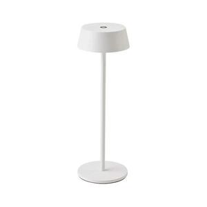 LED Vonkajšia stmievateľná dotyková dobíjacia stolná lampa LED/2W/5V IP54 biela 7689 vyobraziť