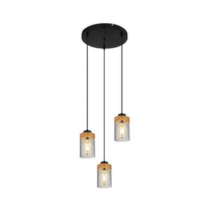 Globo 15557-3H - Luster na lanku FINCA 3xE27/40W/230V kov/drevo 15557-3H vyobraziť