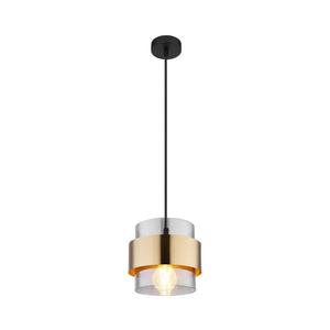 Globo 15560H - Luster na lanku MILEY 1xE27/60W/230V čierna/mosadz 15560H vyobraziť