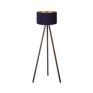 Brilagi - Stojacia lampa VELVET 1xE27/60W/230V hnedá/modrá AS0464+DU82467 vyobraziť