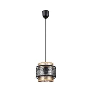 Luster na lanku GABI 1xE27/60W/230V zlatá/čierna pr. 20 cm 0843 vyobraziť