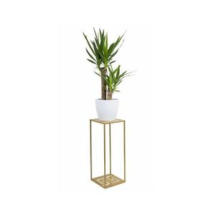 HowHomely Stojan na kvety 60x24 cm zlatá 10-1524/60/-zloty vyobraziť