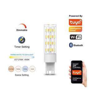 NEO 07763L - LED Stmievateľná žiarovka G9/4W/230V 2700-6500K Wi-Fi Tuya 07763L vyobraziť