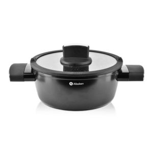 Hliníkový hrniec VALERIAN ALLESKEN ILAG NON STICK 2, 2 l čierny vyobraziť