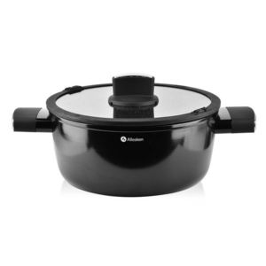 Hliníkový hrniec VALERIAN ALLESKEN ILAG Ultimate NON STICK 4, 1 l čierny vyobraziť