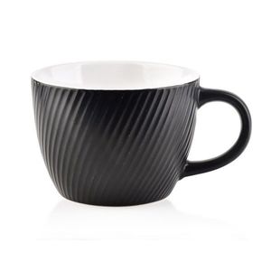 Hrnček SALLY LINES 480 ml čierny vyobraziť