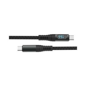 USB-C kábel s LED displejom 100W 1m 7746 vyobraziť