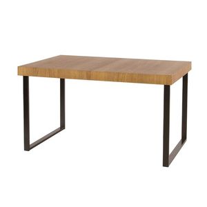 Jedálenský rozkladací stôl Pratto 40 140/200 cm z masívu dub Rustikálny vyobraziť