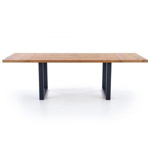 Jedálenský rozkladací stôl Press 160/250 cm dub artisan/čierny vyobraziť